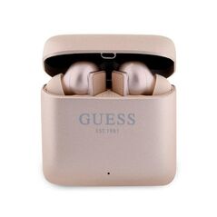 Guess Bluetooth headphones GUTWSSU20ALEGP TWS + charge station gold Printed Logo 3666339170301