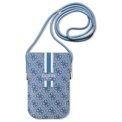 Guess bag for phone GUOWBP4RPSB blue Wallet 4G Stripes 3666339132224
