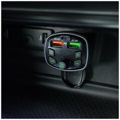 Forever FM transmitter Bluetooth TR-360 black 5907457722347