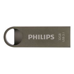 Philips Moon 32GB USB 3.1 Stick Ασημί (FM32FD165B/00) (PHIFM32FD165B-00) έως 12 άτοκες Δόσεις