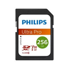 Philips Ultra Pro SDXC 256GB Class 10 U3 V30 A1 UHS-I (FM25SD65B/00) (PHIFM25SD65B-00) έως 12 άτοκες Δόσεις