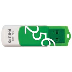 Philips Vivid 256GB USB 3.0 Stick Πράσινο (FM25FD00B/00) (PHIFM25FD00B-00) έως 12 άτοκες Δόσεις