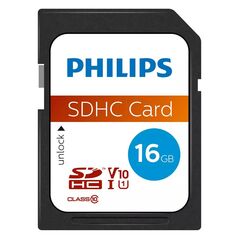 Philips SDHC 16GB Class 10 U1 UHS-I (FM16SD45B/00) (PHIFM16SD45B-00) έως 12 άτοκες Δόσεις
