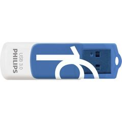 Philips 16GB USB 2.0 Stick Γκρι (FM16FD00B/00) (PHIFM16FD00B-00) έως 12 άτοκες Δόσεις