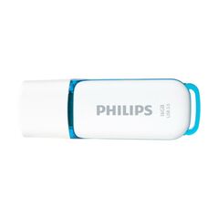 Philips Snow 16GB USB 3.0 Stick Λευκό (FM16FD75B/00) (PHIFM16FD75B-00) έως 12 άτοκες Δόσεις