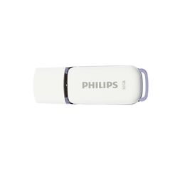 Philips Snow 32GB USB 2.0 Stick Λευκό (FM32FD70B/00) (PHIFM32FD70B-00) έως 12 άτοκες Δόσεις