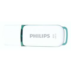 Philips Snow 8GB USB 3.1 Stick Πράσινο (FM08FD75B/00) (PHIFM08FD75B-00) έως 12 άτοκες Δόσεις