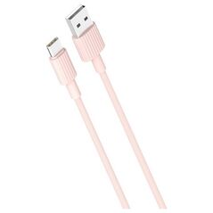 XO cable NB156 USB - USB-C 1,0 m 2,4A pink 6920680871889