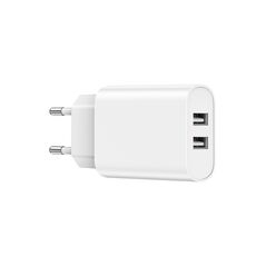 WIWU wall charger Wi-U003 2,1A 2x USB white 6936686412568