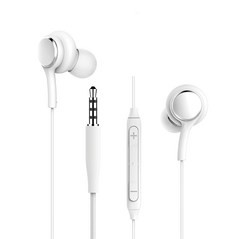 WIWU wired earphones EB310 jack 3,5mm white 6976195091151