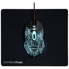 Trust Gaming Mouse & Mouse Pad (24752) (TRS24752) έως 12 άτοκες Δόσεις