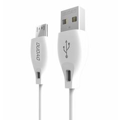 Dudao cable micro USB cable 2.4A 1m white (L4M 1m white)