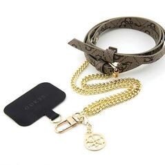 Guess 4G Chain CBDY Strap - brown