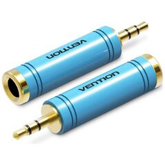 VENTION 3.5mm Male to 6.5mm Female Audio Adapter Blue Metal Type (VAB-S04-L) (VENVAB-S04-L) έως 12 άτοκες Δόσεις