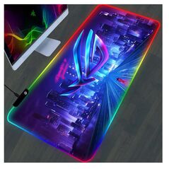 Φωτιζόμενο RGB Mousepad 30×80 cm  Πόλη