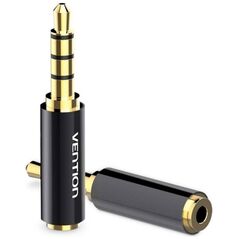 VENTION 3.5mm Male to 2.5mm Female Audio Adapter Black Metal Type (BFBB0) (VENBFBB0) έως 12 άτοκες Δόσεις