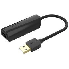 VENTION USB 2.0 to 100Mbps Ethernet Adapter ABS Type Black 0.15M (CEGBB) (VENCEGBB) έως 12 άτοκες Δόσεις