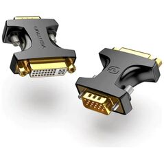 VENTION VGA Male to DVI Female Adapter Black (DDDB0) (VENDDDB0) έως 12 άτοκες Δόσεις