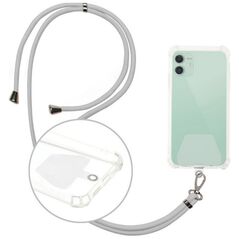 Universal neck strap for phones grey 5900495928290
