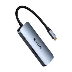 Mokin MOKiN 7 in 1 Multiports Hub USB-C to 3x USB3.0+ SD/TF + HDMI + PD (silver) 059615  MOUC0401-X έως και 12 άτοκες δόσεις 6976301930954