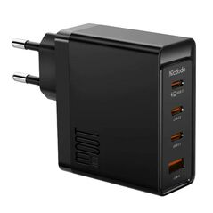 Mcdodo Wall charger McDodo GAN 3xUSB-C + USB, 100W (black) 060000  CH-5140 έως και 12 άτοκες δόσεις 6921002651400