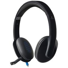 Logitech H540 Headset (Black, Wired USB) έως 12 άτοκες Δόσεις