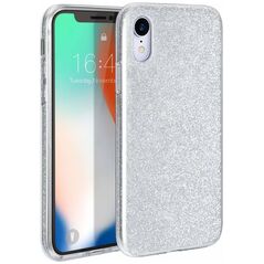 Case MOTOROLA MOTO E7 POWER Glitter silver 5904161119494