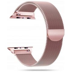 Strap for APPLE WATCH 4 / 5 / 6 / 7 / SE (42 / 44 / 45 MM) Tech-Protect Milaneseband pink 5906735412673