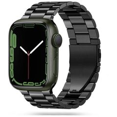 Strap for APPLE WATCH 4 / 5 / 6 / 7 / SE (42 / 44 / 45 MM) Tech-Protect Stainless black 5906735412796