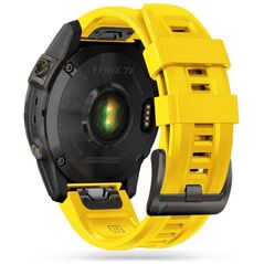 Strap for GARMIN FENIX 5 / 6 / 6 PRO / 7 Tech-Protect IconBand yellow 9589046921506