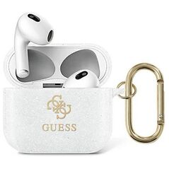 Case APPLE AIRPODS 3 Guess Glitter Collection (GUA3UCG4GT) transparent 3666339009922