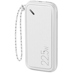 Powerbank 10000mAh PB56 22.5W 2xUSB QC3.0 + USB-C PD + Micro USB External Battery Fast Charge Usams US-CD151 white 6958444931142