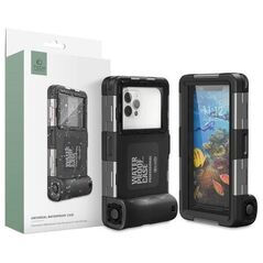 Case Tech-Protect IPX8 Diving Waterproof Case black 9589046924552
