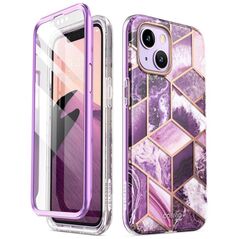 Original Case IPHONE 14 PLUS Supcase Cosmo Marble purple 843439119413
