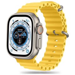 Strap for APPLE WATCH 4 / 5 / 6 / 7 / 8 / SE / ULTRA (42 / 44 / 45 / 49 MM) Tech-Protect IconBand yellow 9490713930205