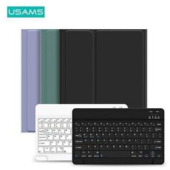 Case APPLE IPAD AIR 10.9 (4gen) USAMS Winro Keyboard white keyboard (IP109YRU03) purple 6958444940328