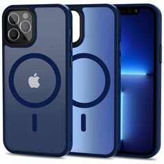 Case IPHONE 12 / 12 PRO Tech-Protect Magmat MagSafe Matte navy blue 9490713933084