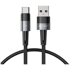 Cable 66W 6A 0,25m USB - USB-C Tech-Protect UltraBoost grey 9490713934128