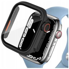Case APPLE WATCH 4 / 5 / 6 / SE (44MM) Tech-Protect Defense360 pomarańczowo black 9490713934784