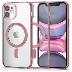 Case IPHONE 11 Tech-Protect MagShine gold & pink 9490713935361