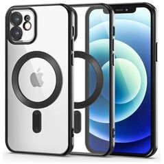 Case IPHONE 12 Tech-Protect MagShine black 9490713935422