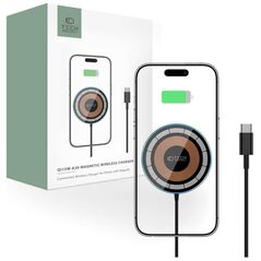 Inductive Charger 15W MagSafe Tech-Protect QI15W-A30 black 9490713935781