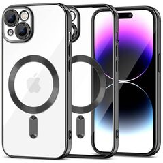 Case APPLE IPHONE 15 Tech-Protect MagShine black 9319456604030