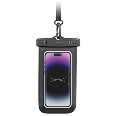 Case USAMS Waterproof Case up to 6.7 " black 6958444905693