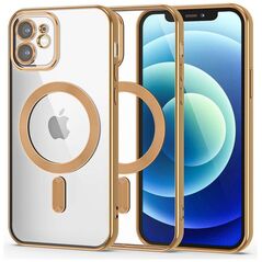 Case IPHONE 11 Tech-Protect MagShine gold 9319456605754
