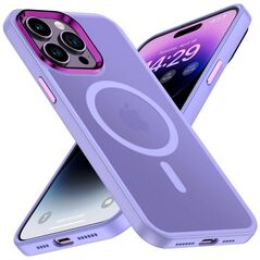 Case APPLE IPHONE 15 PRO MAX Matt MagSafe purple 5904161142805