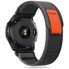 Strap for GARMIN FENIX 3 / 5X / 3HR / 5X PLUS / 6X / 6X PRO / 7X Tech-Protect Nylon orange - black 9319456606805