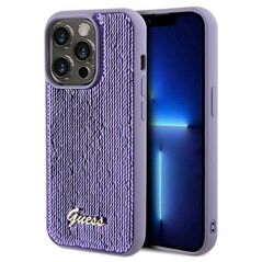 Original Case IPHONE 13 PRO Guess Hardcase Sequin Script Metal (GUHCP13LPSFDGSUiPhone) purple 3666339176167