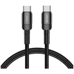 Cable USB Type - USB Type C PD100W / 5A 1m Tech-Protect UltraBoost EVO black 5906203690602