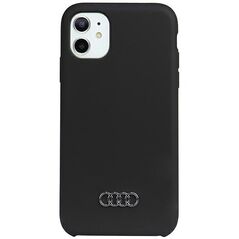 Audi case for iPhone 11 AU-LSRIP11-Q3/D1-BK black hard case Silicone 6955250226448